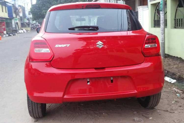 Xe giá rẻ Suzuki Swift 2018 lộ diện trước ngày ra mắt